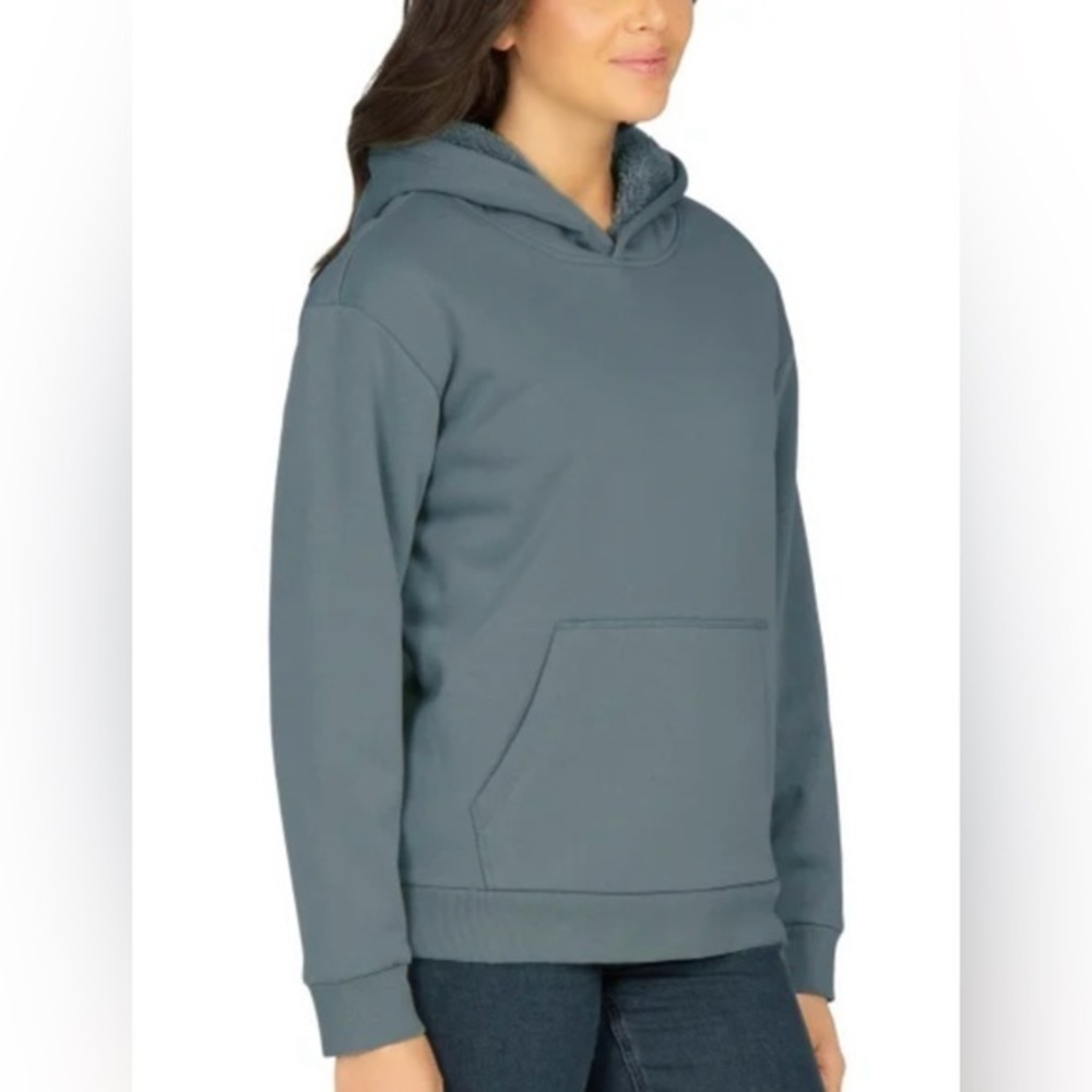 Realtree Women's Sherpa Lined Popover Hoodie Size L